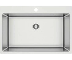 Virtuvinė plautuvė Deante Olfato ZPO_010C, Brushed steel
