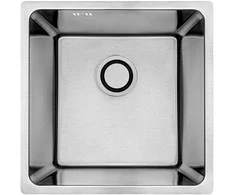 Virtuvinė plautuvė Laveo Aden SLA_010P, Brushed Inox