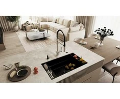 Virtuvinis maišytuvas Deante Magnetic su pajungimu vandens filtrui, BRM_F75M, Brushed steel