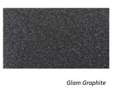 Vonia Besco Amber Glam Graphite, 170 x 80 cm, su auksiniais dangteliais