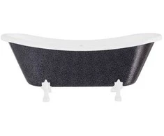 Vonia Besco Amelia Glam 190, Graphite+Baltas (be sifono, su persipylimo skyle)