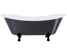 Vonia Besco Amelia Glam 190, Graphite+Juodas (be sifono, su persipylimo skyle)