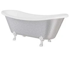 Vonia Besco Amelia Glam 190, Sidabrinis+Chrome (be sifono, be persipylimo skylės)