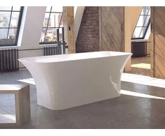 Vonia Besco Assos, 160 x 70 cm, su klik-klak chrome valomu iš viršaus