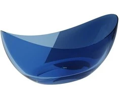 Vonia Besco Axya Mėlyna Wave, 180 x 80 cm, su baltu dangteliu