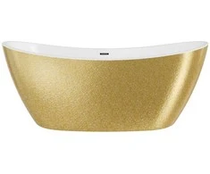 Vonia Besco Ayla Glam Gold, 170 x 80 cm, su juodais dangteliais