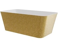 Vonia Besco Evita Glam Gold, 160 x 80 cm, su auksiniais dangteliais