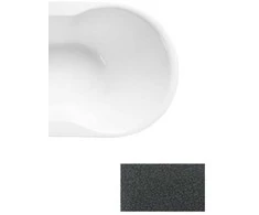 Vonia Besco Navia Glam Graphite, 160 x 80 cm, su juodais dangteliais
