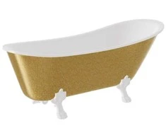 Vonia Besco Olaya Glam 160, Gold+Baltas (be sifono, be persipylimo skylės)