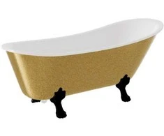 Vonia Besco Olaya Glam 160, Gold+Juodas (be sifono, be persipylimo skylės)