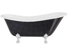 Vonia Besco Otylia Glam 160, Graphite+Chrome (be sifono, be persipylimo skylės)