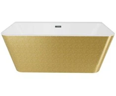 Vonia Besco Varya Glam Gold, 170 x 80 cm, su grafito spalvos dangteliais