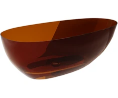 Vonia Besco Xara Earth Rust, 160 x 75 cm, su juodu dangteliu