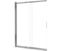 Vonios sienelė Deante Prizma, 100x140 cm, Brushed steel