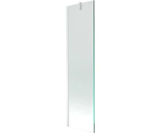 Vonios sienelė Mexen Next I, Baltas/Transparent, 50 x 150 cm