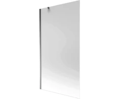 Vonios sienelė Mexen Next I, Chrome/matinis stiklas, 100 x 150 cm