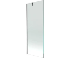 Vonios sienelė Mexen Next I, Chrome/Transparent, 70 x 150 cm
