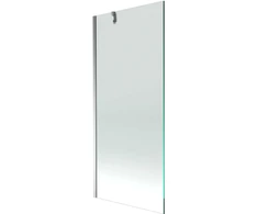 Vonios sienelė Mexen Next I, Chrome/Transparent, 80 x 150 cm