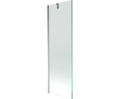 Vonios sienelė Mexen Next I, Chrome/Transparent, 60 x 150 cm