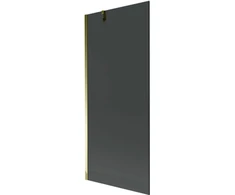 Vonios sienelė Mexen Next I, Gold/grafito stiklas, 80 x 150 cm
