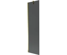 Vonios sienelė Mexen Next I, Gold/grafito stiklas, 50 x 150 cm