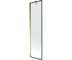 Vonios sienelė Mexen Next I, Gold/Juodas frame, 50 x 150 cm