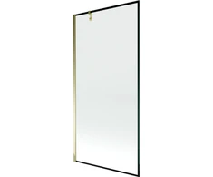 Vonios sienelė Mexen Next I, Gold/Juodas frame, 90 x 150 cm
