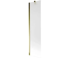 Vonios sienelė Mexen Next I, Gold/matinis stiklas, 50 x 150 cm