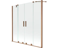 Vonios sienelė Mexen Velar Duo II, Brushed copper, 140 x 150 cm