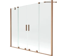 Vonios sienelė Mexen Velar Duo II, Brushed copper, 200 x 150 cm