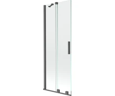 Vonios sienelė Mexen Velar II, Brushed gun pilka, 75 x 150 cm