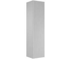 Vonios spintelė Besco Akya Linea, 130 x 33 x 30 cm, Baltas Matt