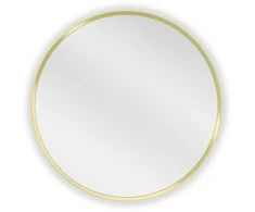 Vonios veidrodis Mexen Loft Round, 30 cm, Gold