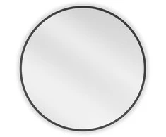 Vonios veidrodis Mexen Loft Round, 60 cm, Juodas