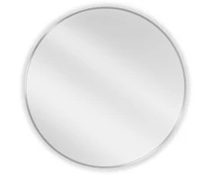 Vonios veidrodis Mexen Loft Round, 80 cm, inox