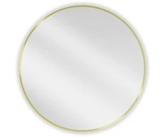 Vonios veidrodis Mexen Loft Round, 85 cm, Gold