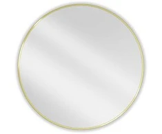 Vonios veidrodis Mexen Loft Round, 90 cm, Gold