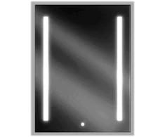 Vonios veidrodis Mexen Remi su LED apšvietimu ir šildymo kilimėliu, 60 x 80 cm