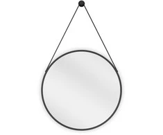 Vonios veidrodis Mexen String Juodas, 50 cm