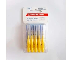 Dentalpro Tarpdančių šepetėliai 2dydis 10vnt.