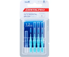 Dentalpro Tarpdančių šepetėliai 4dydis 10vnt.