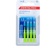 Dentalpro Tarpdančių šepetėliai 5dydis 10vnt.