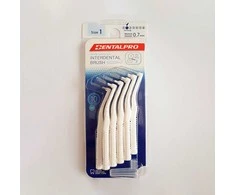 Dentalpro Tarpdančių šepetėliai L-formos 1dydis 10vnt.