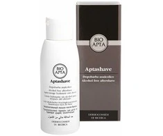 APTASHAVE, be alkoholio, losjonas po skutimosi, pH 5,5, BIOAPTA, 100 ml