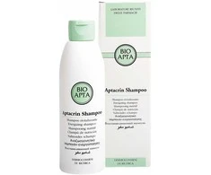 BIOAPTA APTACRIN, šampūnas be SLS pažeistiems ir lūžinėjantiems plaukams, pH 5,5, 200 ml