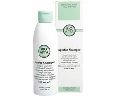 BIOAPTA APTAFUR, šampūnas be SLS nuo sausų ir riebių pleiskanų, pH 5,5, 200 ml