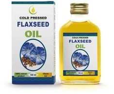 Organic Oils Llc Linų sėmenų aliejus, EKOLOGIŠKI ALIEJAI, 100 ml