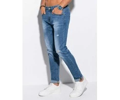 Blue Vyriškos jeans p1141 - mėlynas