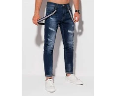 Blue vyriški džinsai p1256 - mėlyni