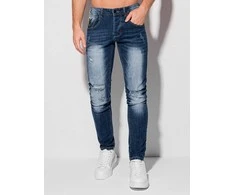 Blue Vyriškos jeans p1307 - mėlynas